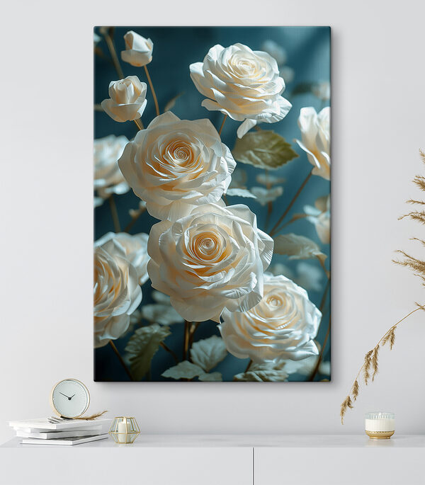 Group of white roses Group of white roses