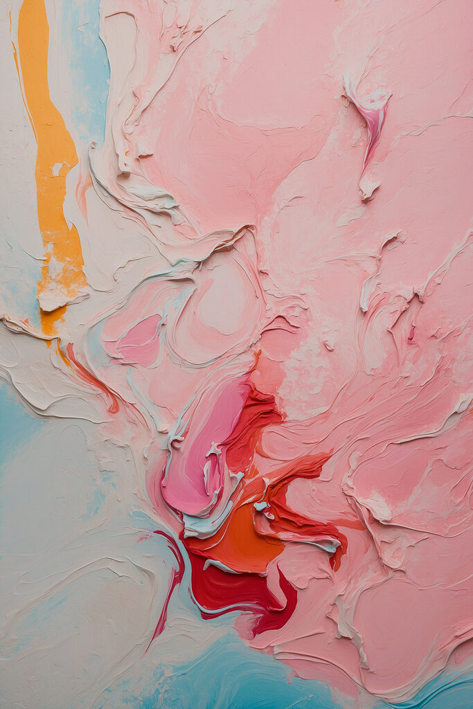Close up of a painting Close up of a painting