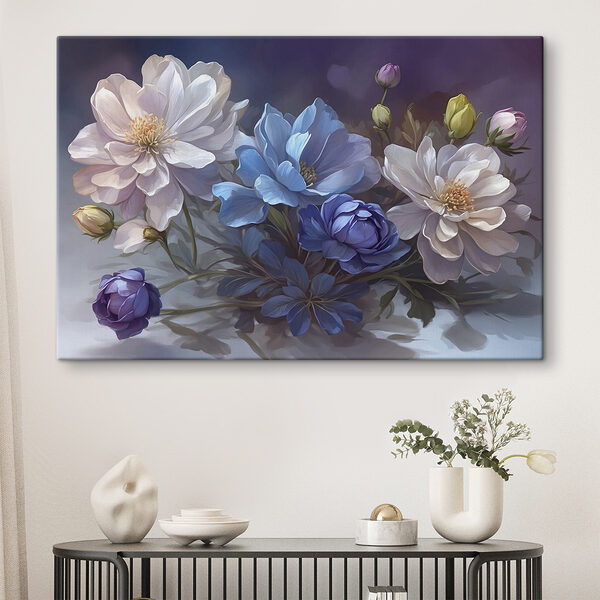 Cuadros Cuadros Cuadro de flores sobre una mesa (SKU: s39603)