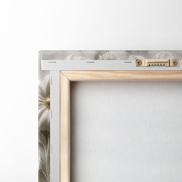 Group of white flowers on a marble surface Group of white flowers on a marble surface