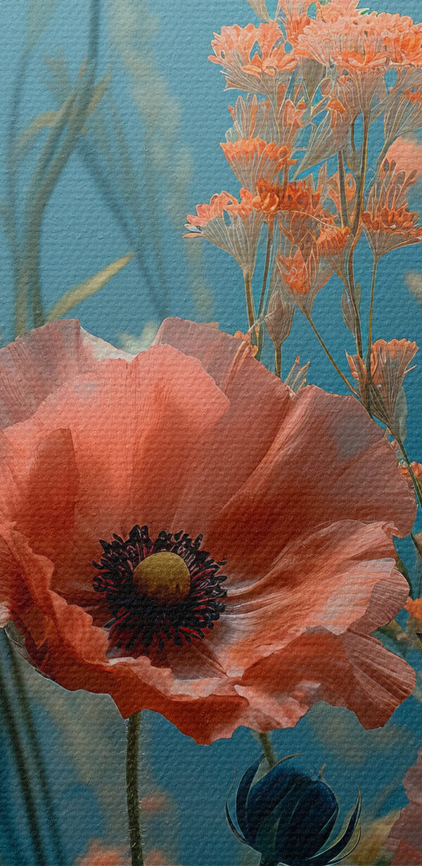 Group of flowers in a field Group of flowers in a field