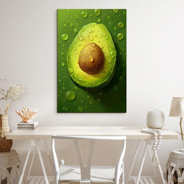 Cuadros Primer plano de un aguacate (SKU: s39237) Cuadros Cuadros Primer plano de un aguacate (SKU: s39237)