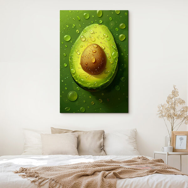 Close up of an avocado
