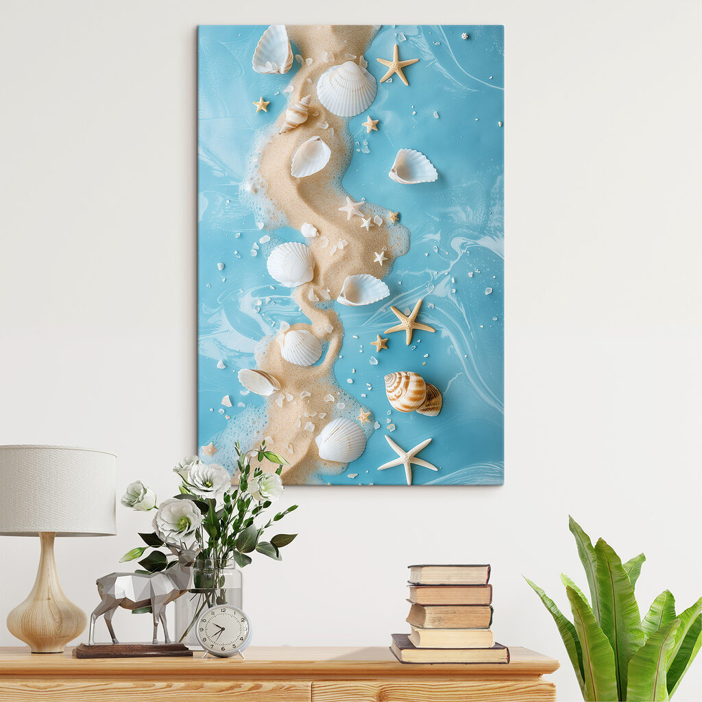 Group of shells and sand Group of shells and sand