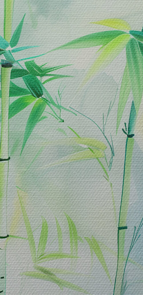 Painting of bamboo stems Painting of bamboo stems