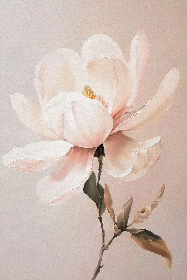 Painting of a flower Painting of a flower
