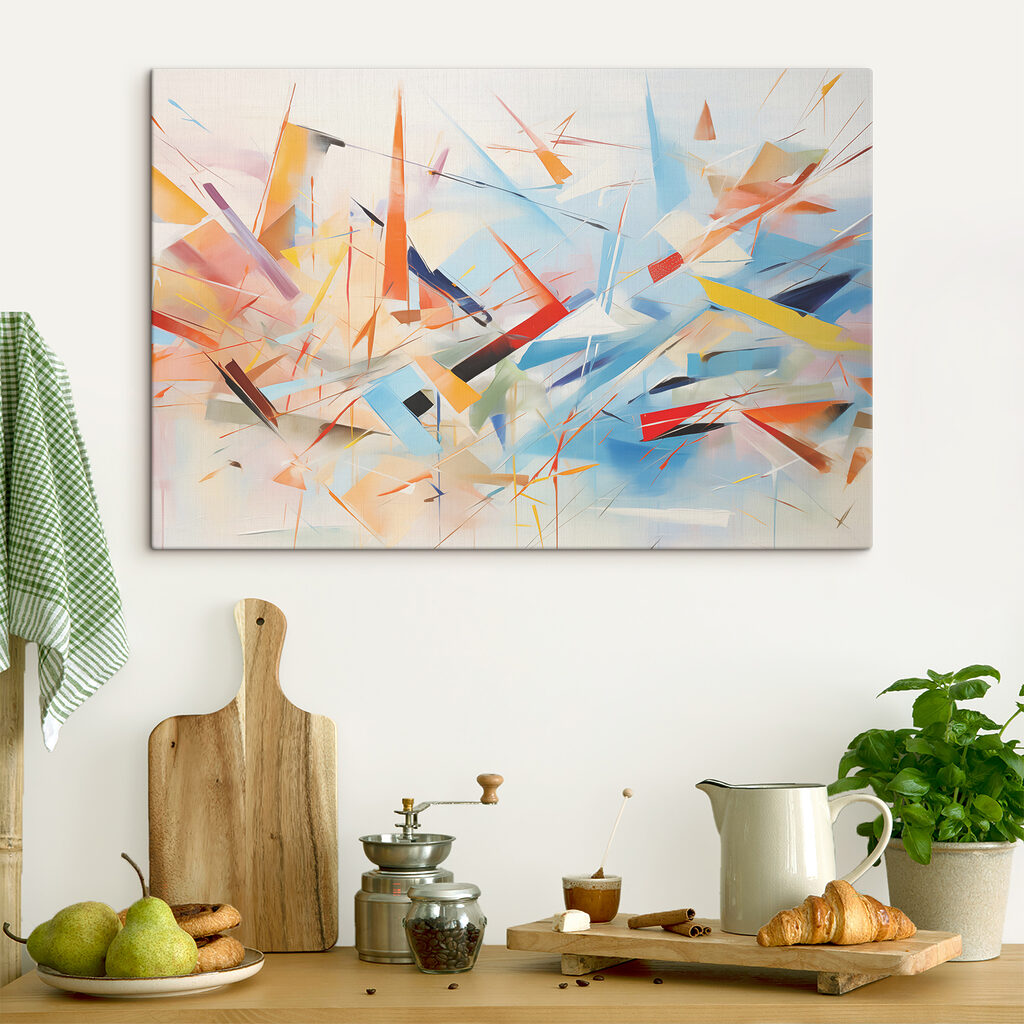Colorful art piece Colorful art piece