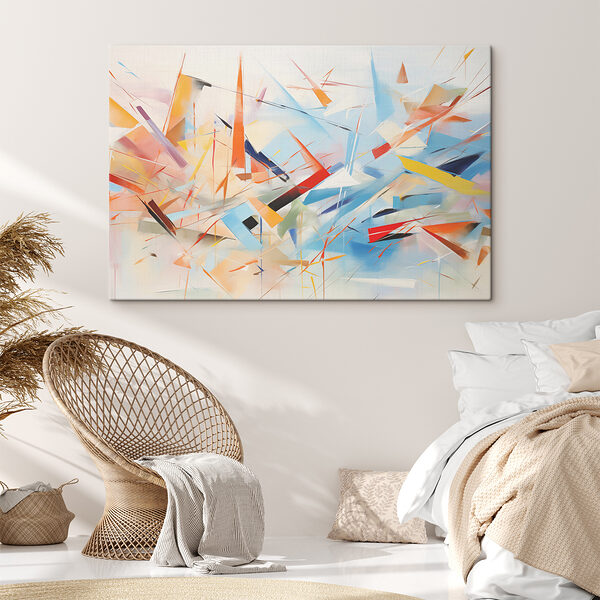 Colorful art piece Colorful art piece