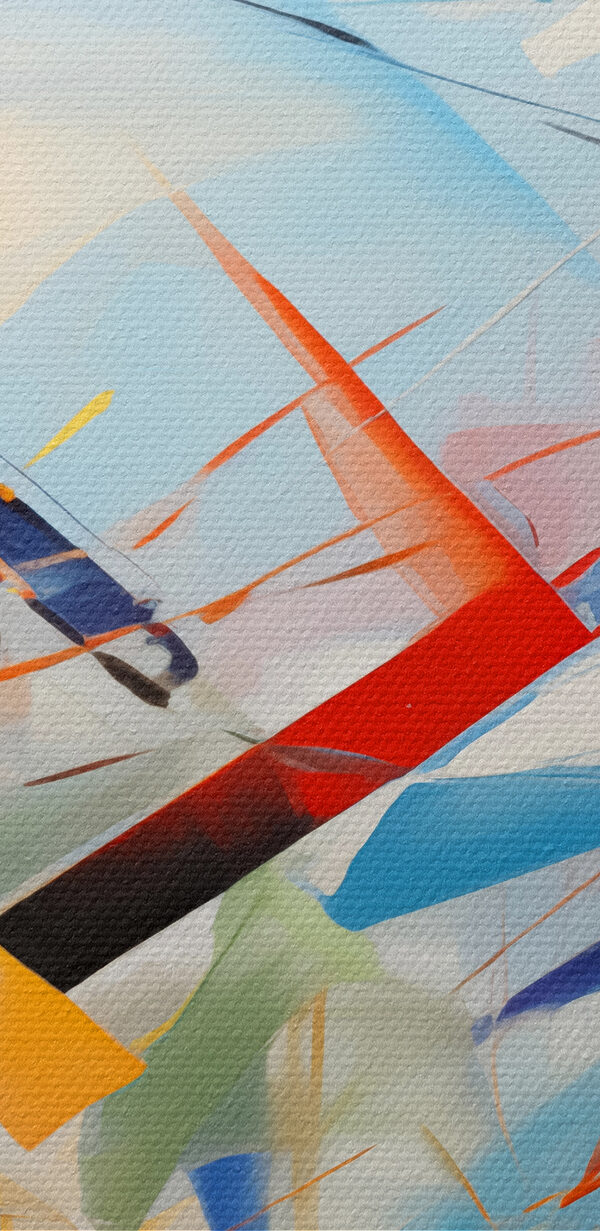 Colorful art piece Colorful art piece