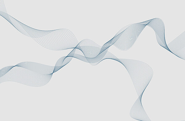 Blue lines on a white background
