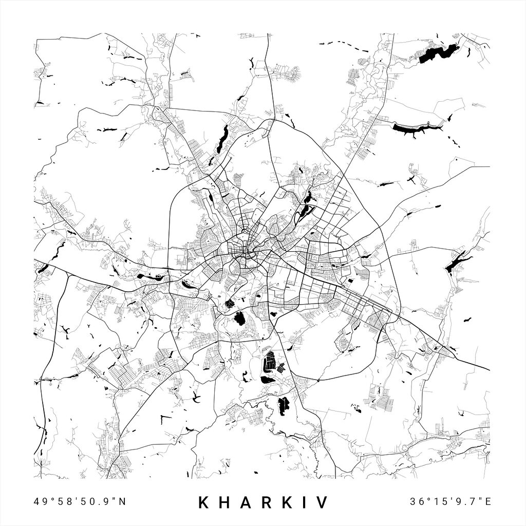 Map of a city