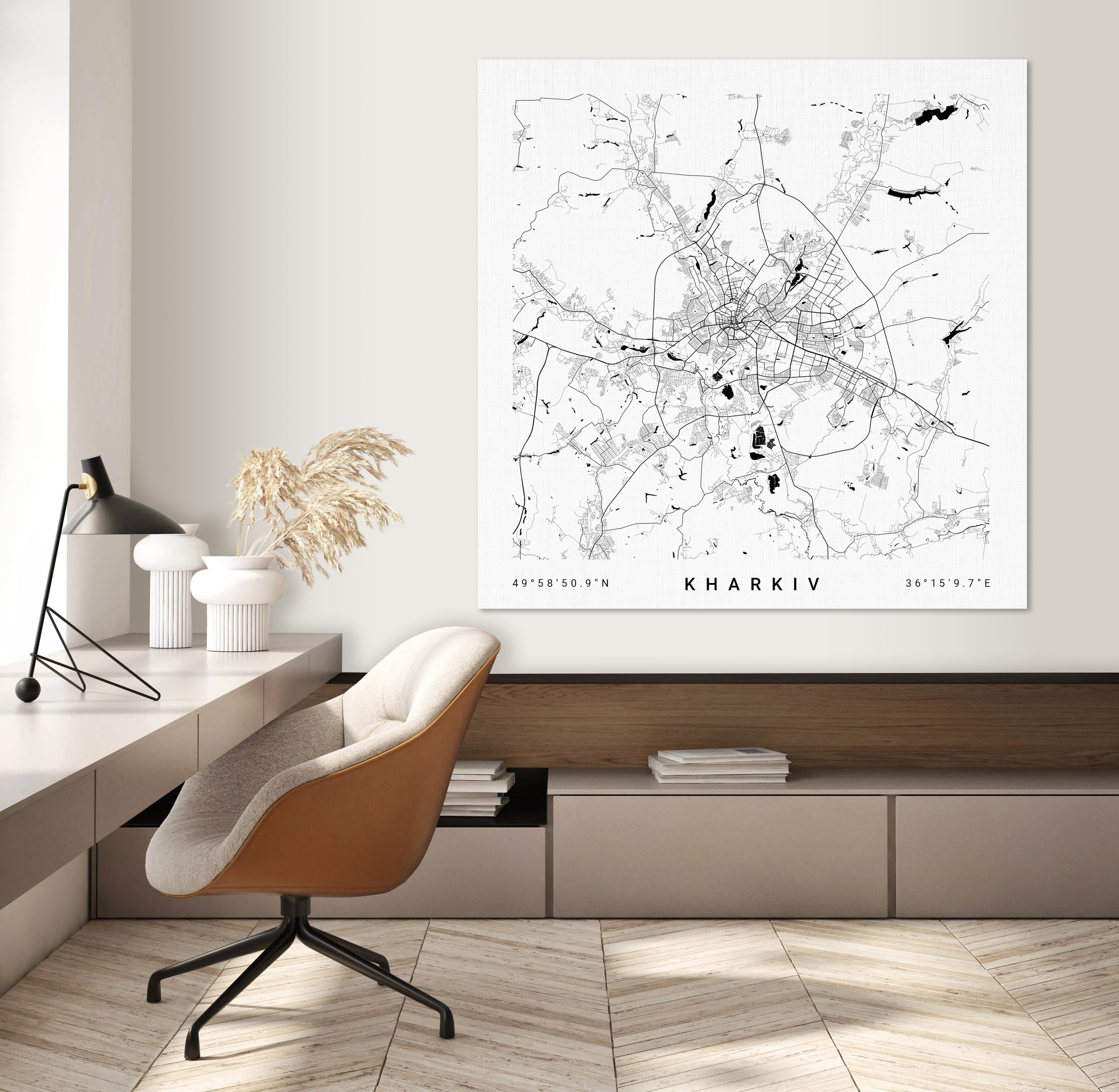 Map of a city