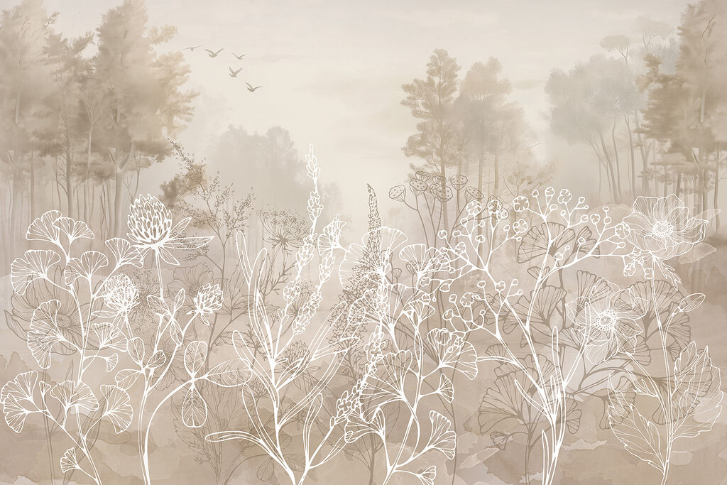 Dibujo de plantas y árboles Dibujo de plantas y árboles