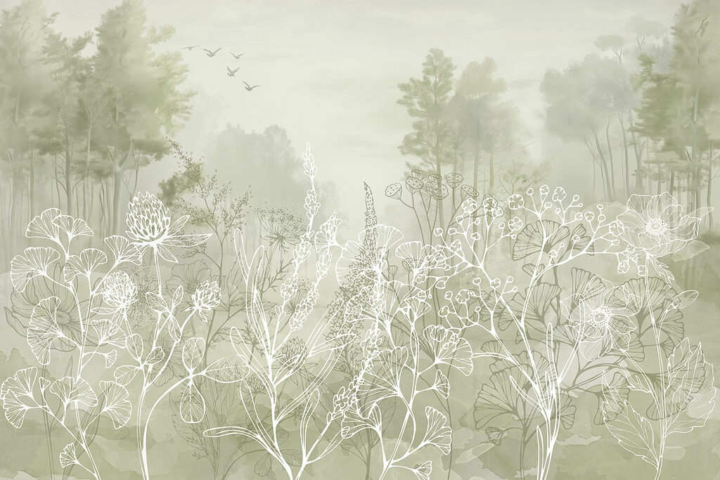 Dibujo de plantas y árboles Dibujo de plantas y árboles