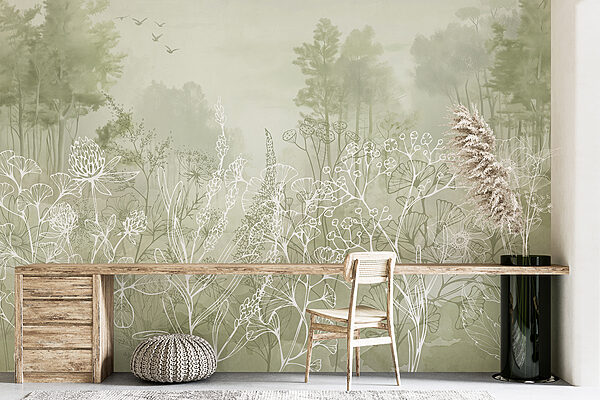 Dibujo de plantas y árboles Dibujo de plantas y árboles