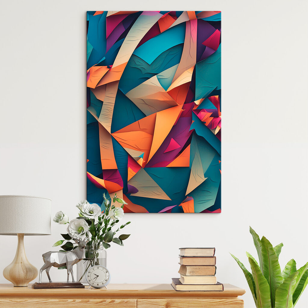 Colorful paper cut out Colorful paper cut out