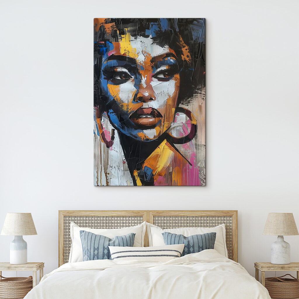 Painting of a woman Painting of a woman