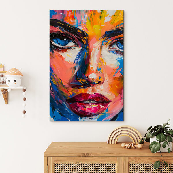 Cuadros Cuadro que representa el rostro de una mujer (SKU: s39883) Cuadros Cuadros Cuadro que representa el rostro de una mujer (SKU: s39883)