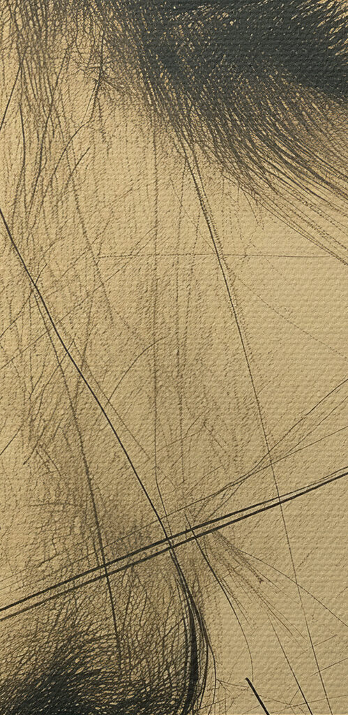 Close up of a man's face