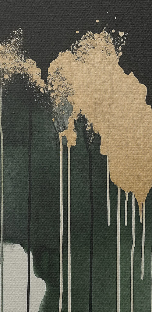 Drips and splashes in abstract harmony Drips and splashes in abstract harmony