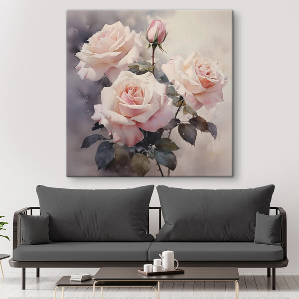 Group of pink roses Group of pink roses