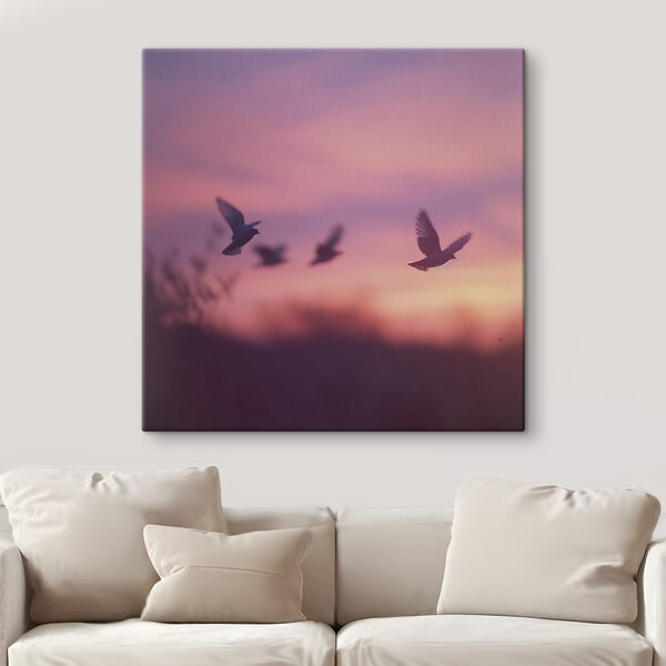 Group of birds flying in the sky Group of birds flying in the sky