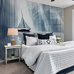 Fotomurales Velero en el agua