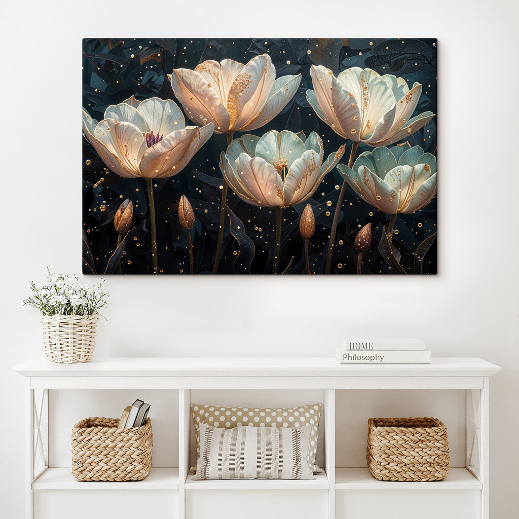 Elegant flowers with delicate details Elegant flowers with delicate details
