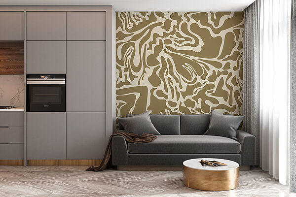 Brown and white pattern