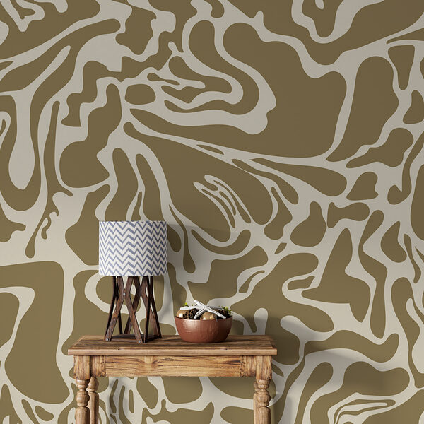 Brown and white pattern