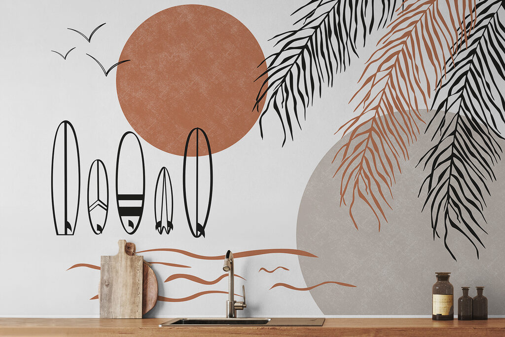 Tablas de surf y hojas de palmera w00958pik1mr 1024x683 - Tablas de surf y hojas de palmera