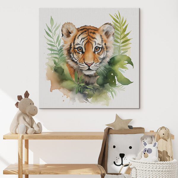 Cuadros Un tigre en la selva (SKU: s40090) Cuadros Cuadros Un tigre en la selva (SKU: s40090)