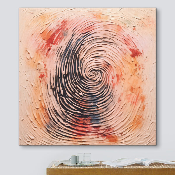 Painting of a spiral Painting of a spiral
