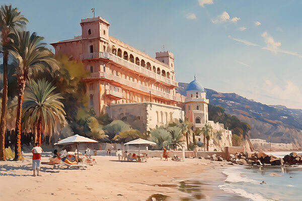 Building on a beach Building on a beach
