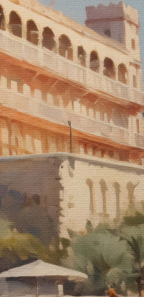 Building on a beach Building on a beach