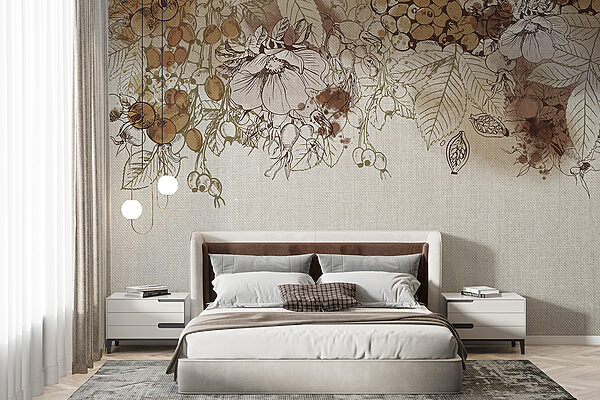 Fotomurales Fotomurales Primer plano de un tejido (SKU: w08190)