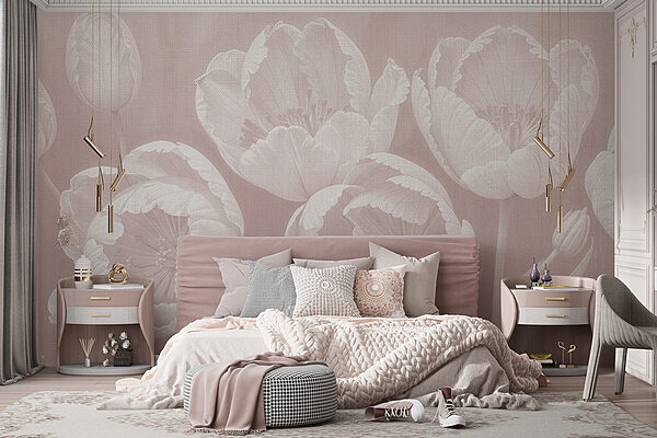 Fotomurales Fotomurales Primer plano de flores (SKU: w08193)