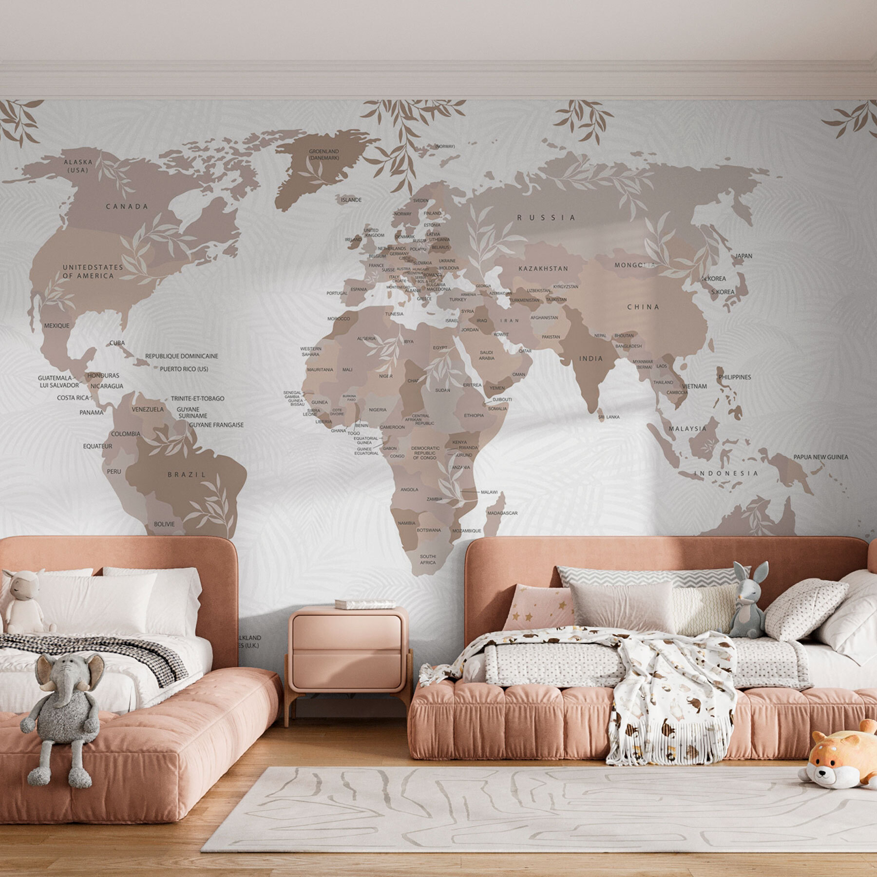 Map of the world