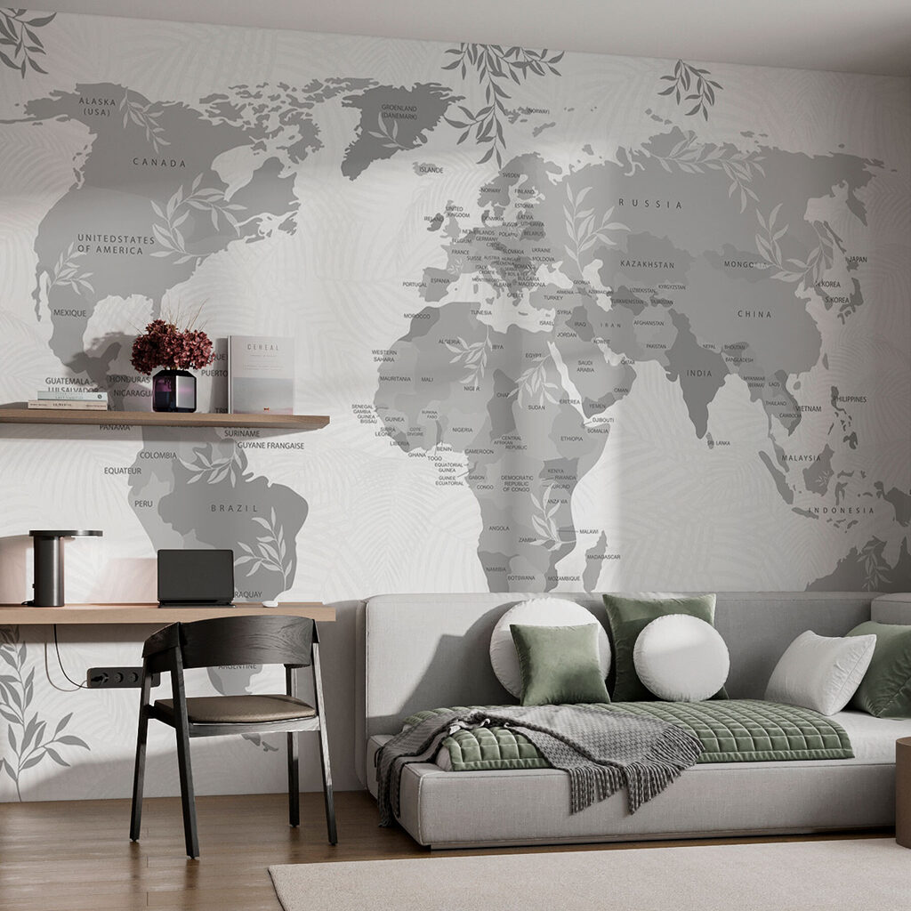 Map of the world