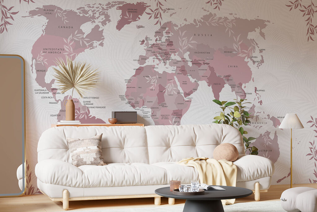 Map of the world