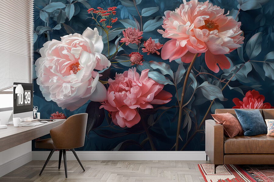 Grupo de flores en una planta