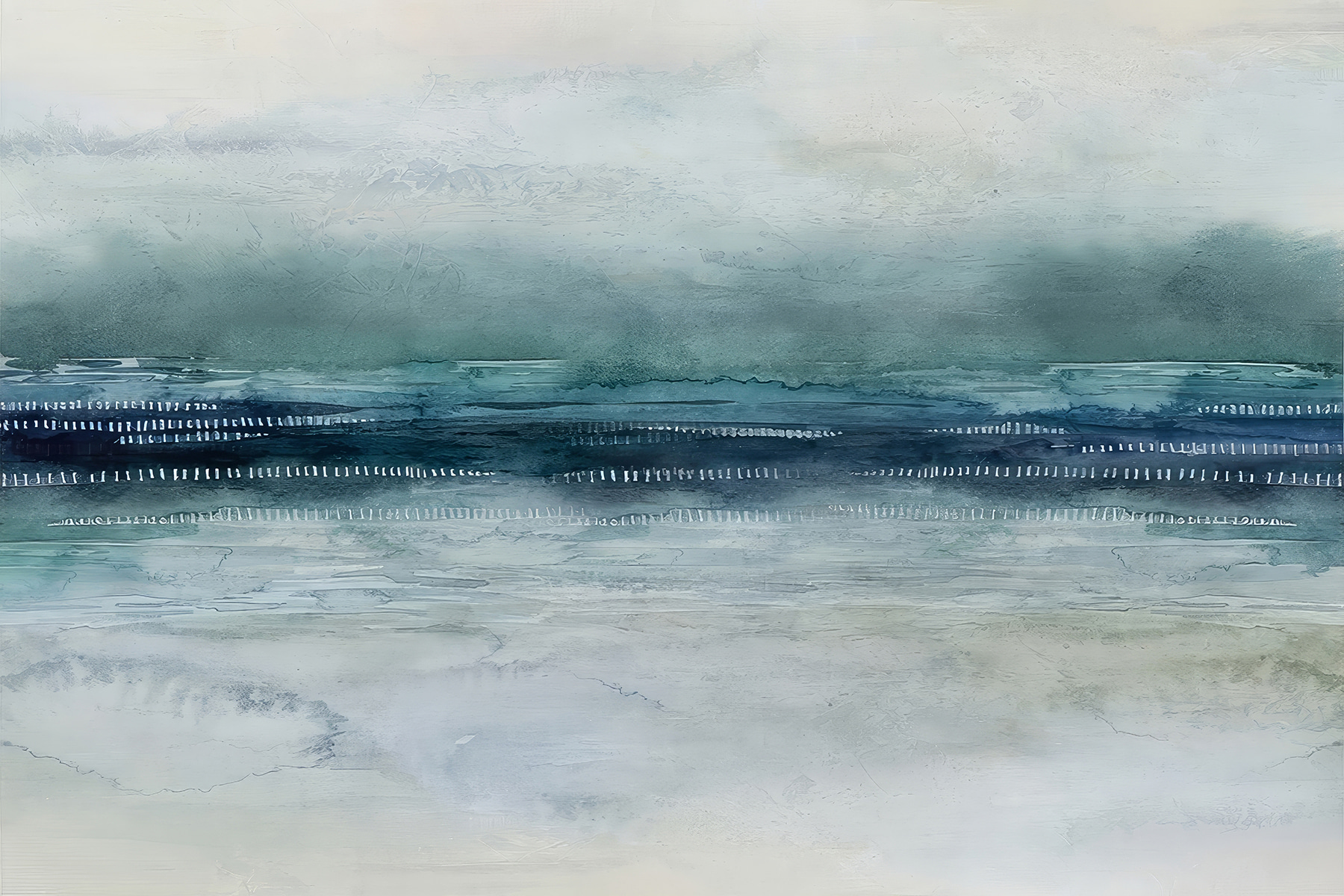 Painting of a landscape Painting of a landscape
