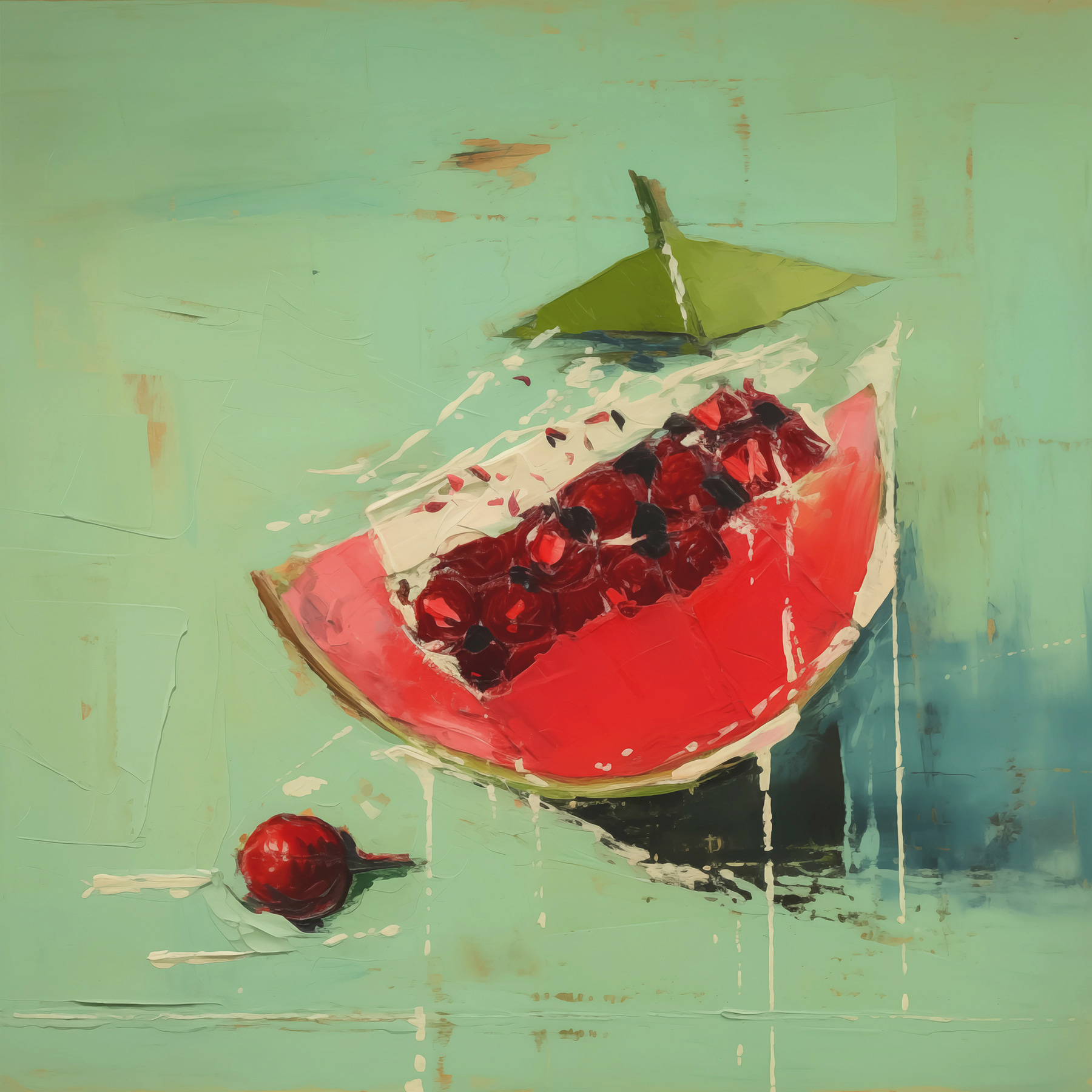 Painting of a fruit Painting of a fruit