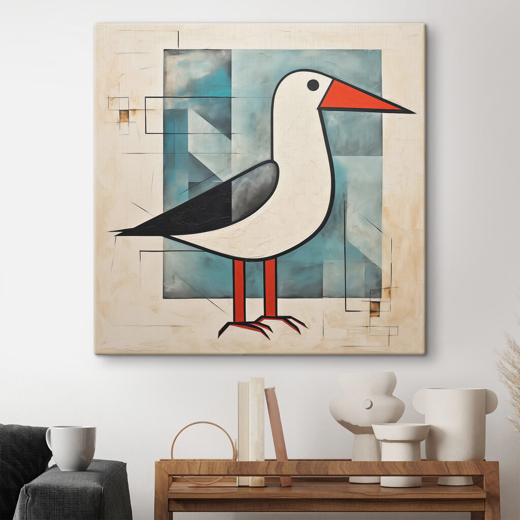 Painting of a bird Painting of a bird
