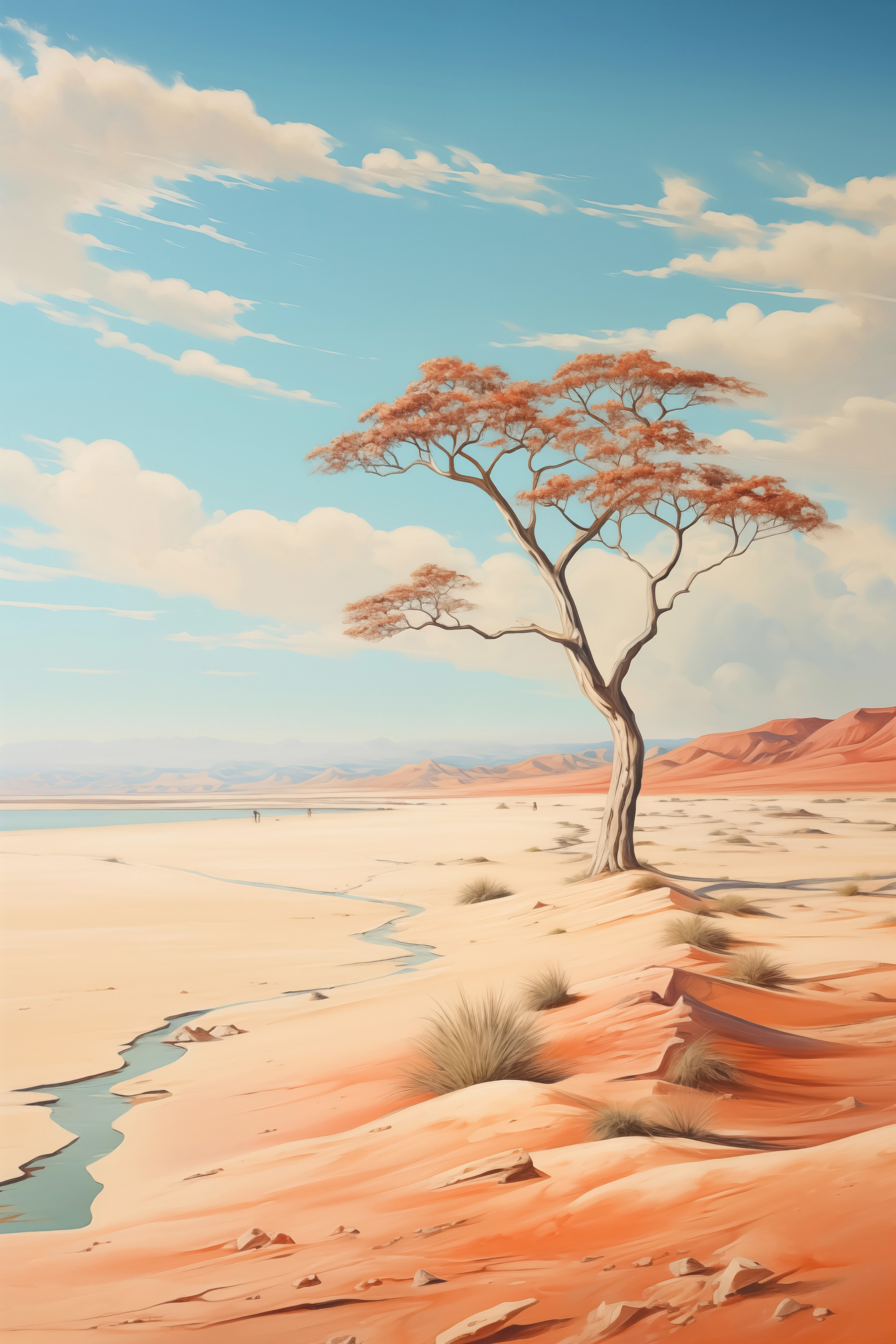 Tree in the desert Tree in the desert