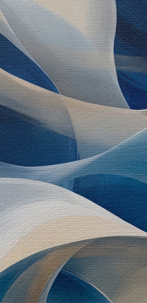 Blue and white wavy lines Blue and white wavy lines