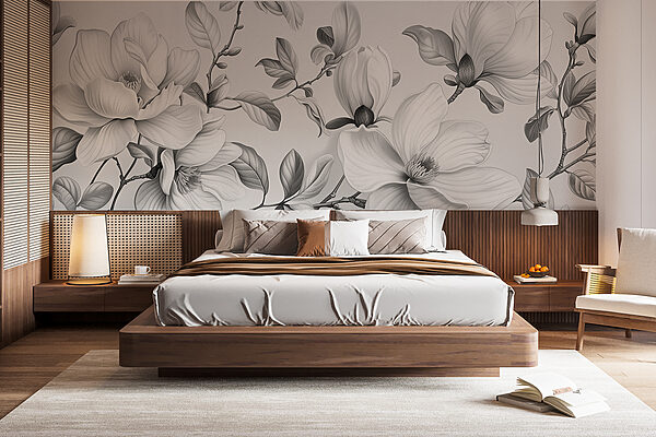 Fotomurales Fotomurales Primer plano de flores (SKU: w01429)