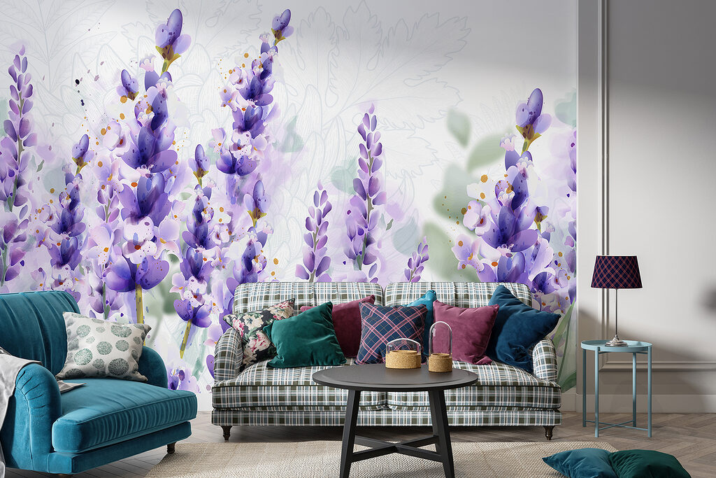 Group of purple flowers