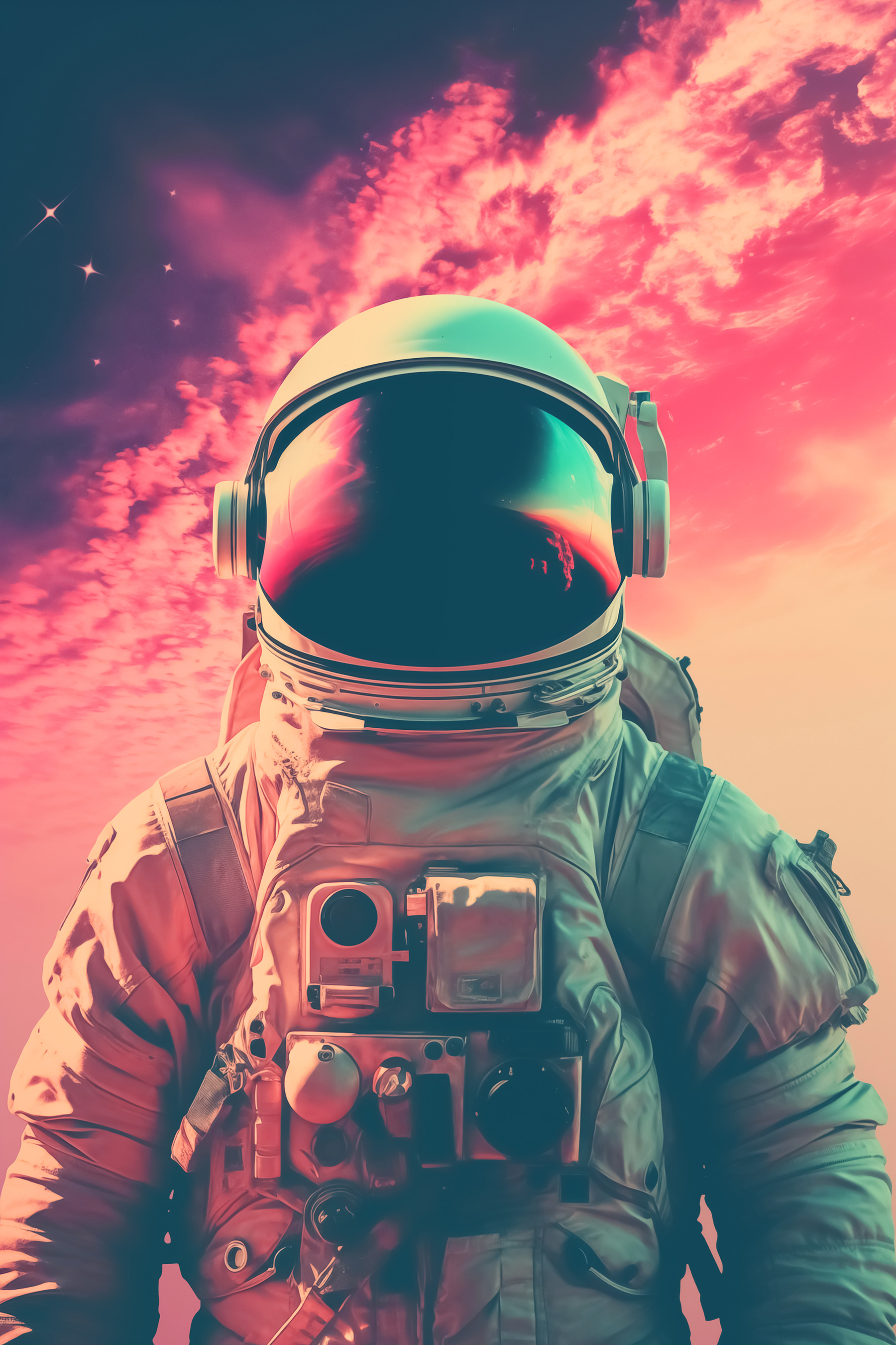 Astronaut in a space suit Astronaut in a space suit