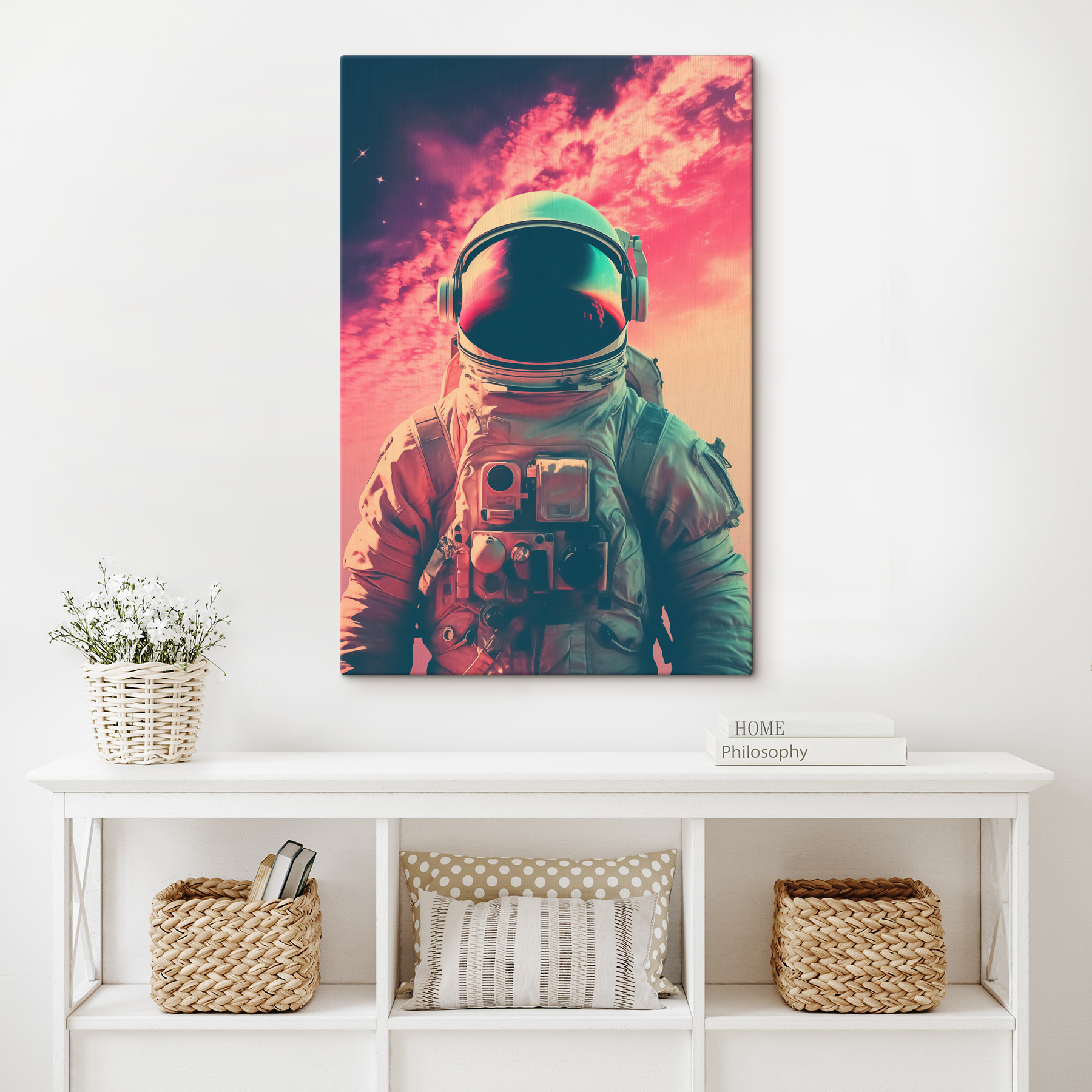 Astronaut in a space suit Astronaut in a space suit